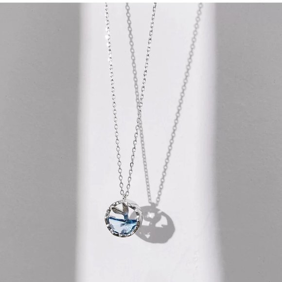 ⚠️SOLDOUT⚠️Diving Mermaid Sterling Silver Necklace - Picture 2 of 9